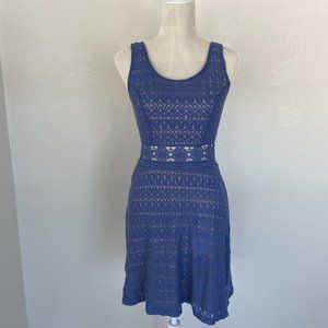 NWOT American Rag Periwinkle Eyelet Dress